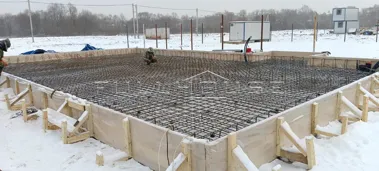 Строительство коттеджа по проекту FH-115 FOURex Full Villa_19