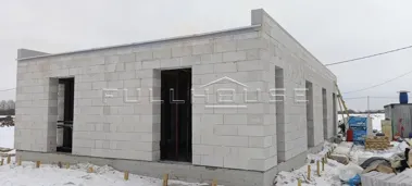 Строительство коттеджа по проекту FH-115 FOURex Full Villa_3