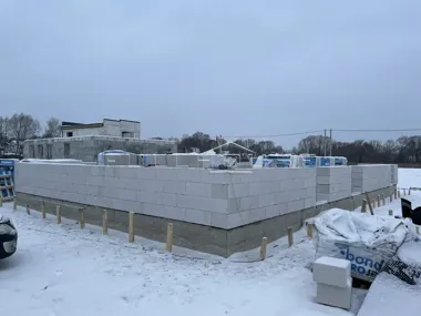 Строительство коттеджа по проекту FH-115 FOURex Full Villa_17