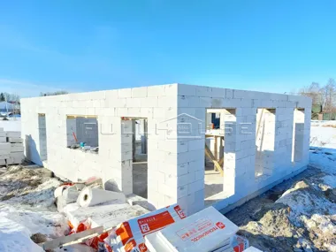 Строительство дома по проекту FH-90WV Windows Villa_21
