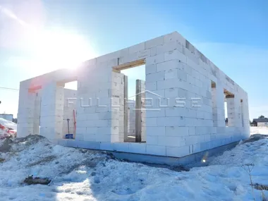 Строительство дома по проекту FH-90WV Windows Villa_19