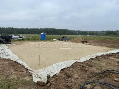 Строительство дома из газобетона по типовому проекту FH-115 Status-2_15