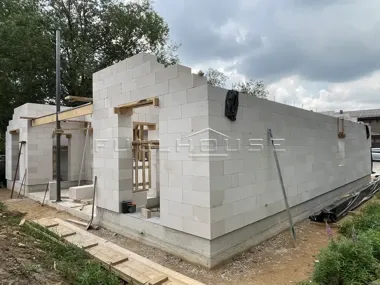 Строительство дома из газобетона по проекту FH-140SMS Simetrica Slim_9