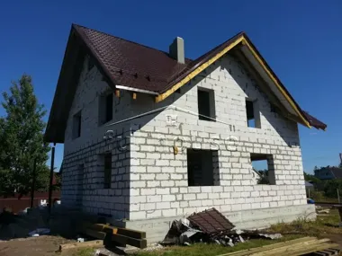 Строительство коттеджа по индивидуальному проекту 197 кв. м._1