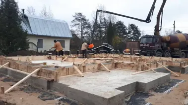 Строительство дома из газобетона по типовому проекту 66-77_30