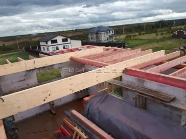 Строительство дома и бани из газобетона_16