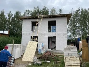 Строительство коттеджа по проекту FH-115 Status-2