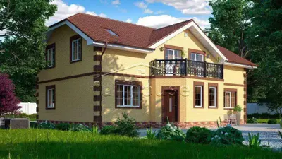 Проект дома Дуплекс 232