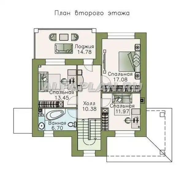Проект дома 315A Виконт_3