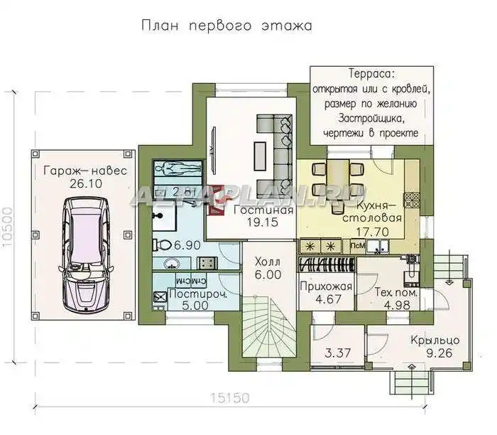 Проект дома 337B Жемчужина_2