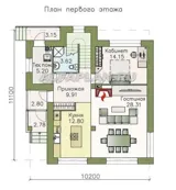 Проект дома 357A Виток спирали_2
