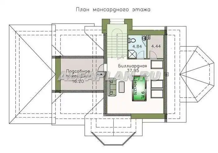 Проект дома 503B Ясная поляна_4
