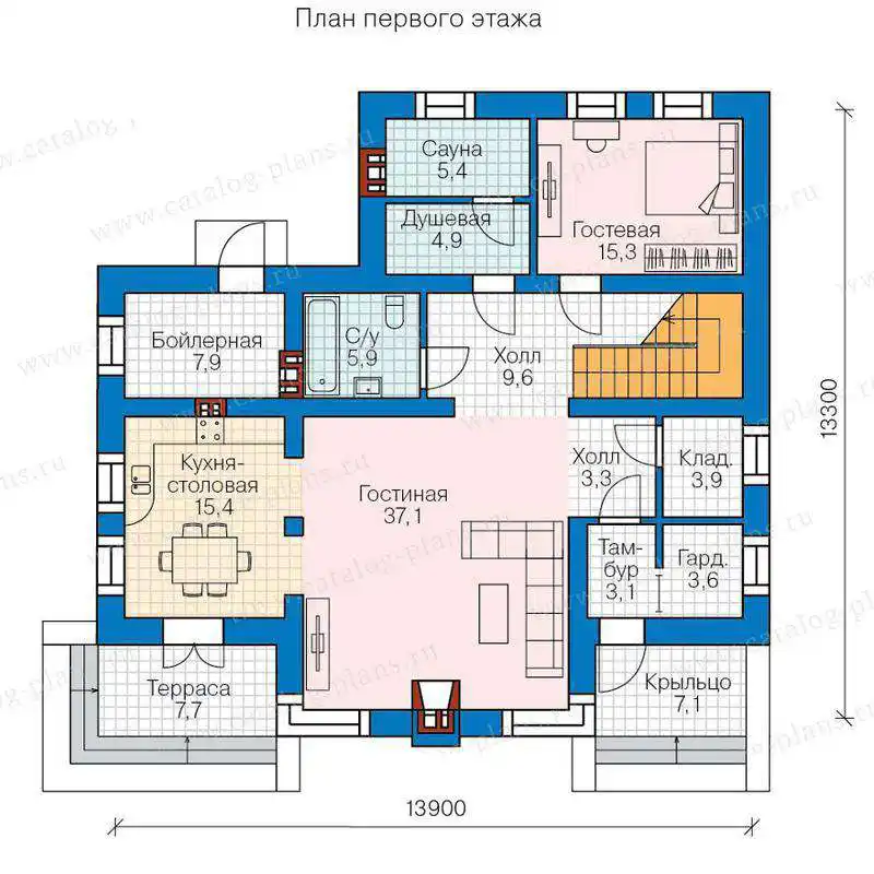 Проект дома 57-90L_2