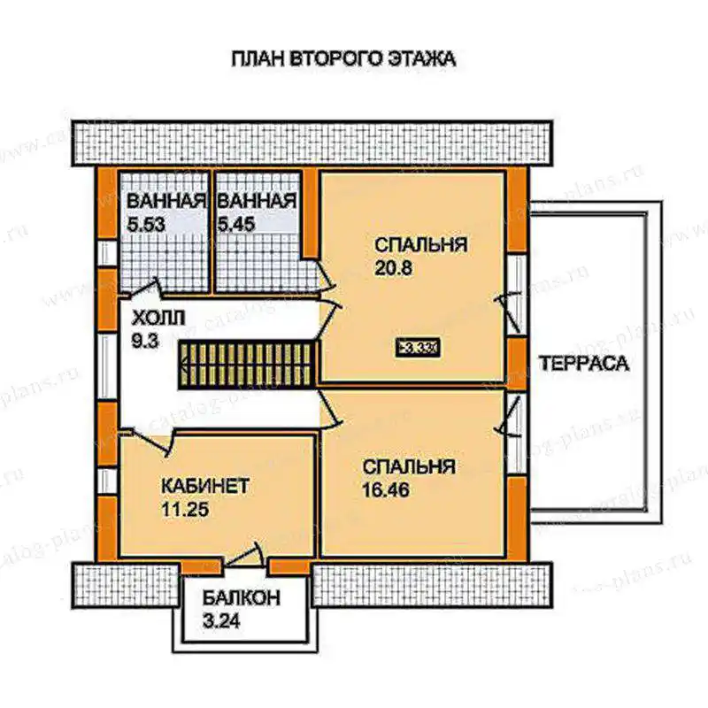 Проект дома 59-55  (156м²)_3