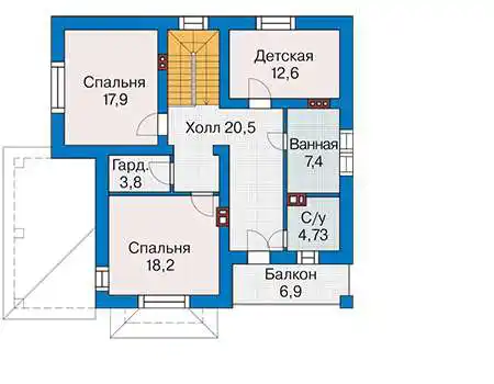 Проект дома 60-27_4