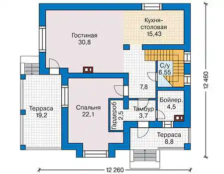 Проект дома 61-02_2