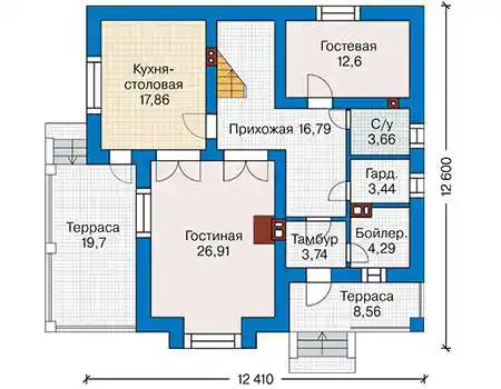 Проект дома 63-55_2