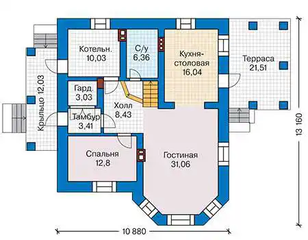 Проект дома 64-40_2