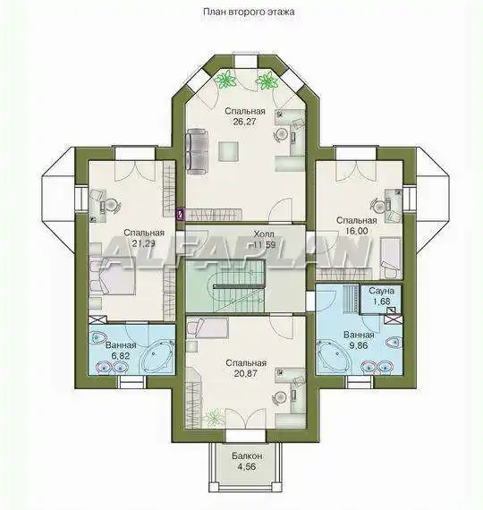 Проект дома 78A Петровское барокко_2