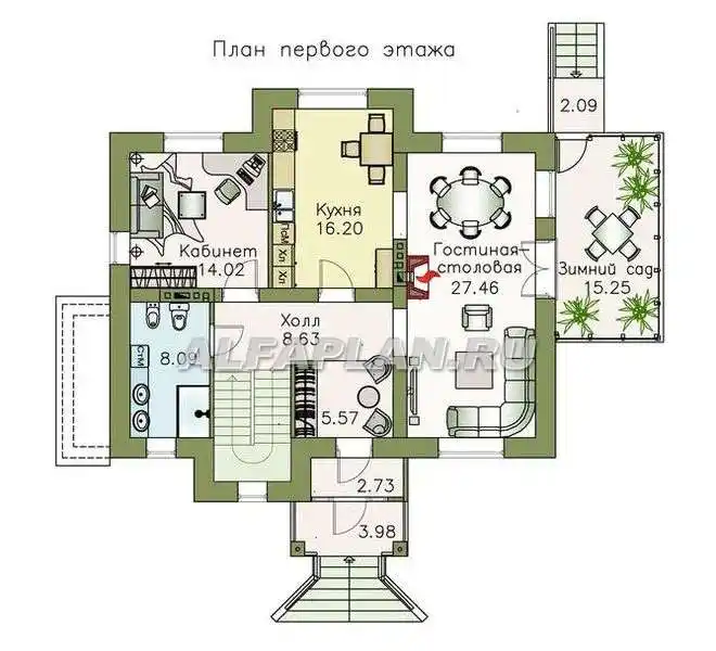 Проект дома 96AC Разумовский_3