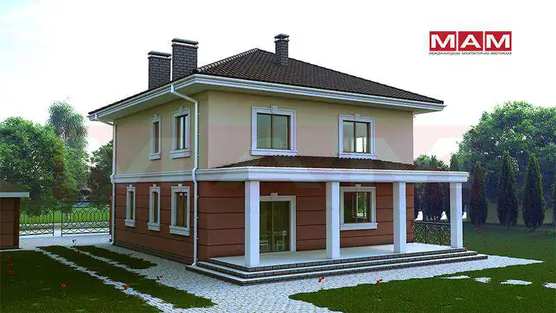 Проект дома Антонович дизайн_3