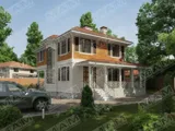 Проект дома европейский дизайн_2