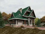 Проект дома Ивушка зел ная дизайн_1