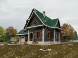 Проект дома Ивушка зел ная дизайн_3
