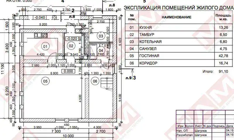 Проект дома Капучино дизайн_12