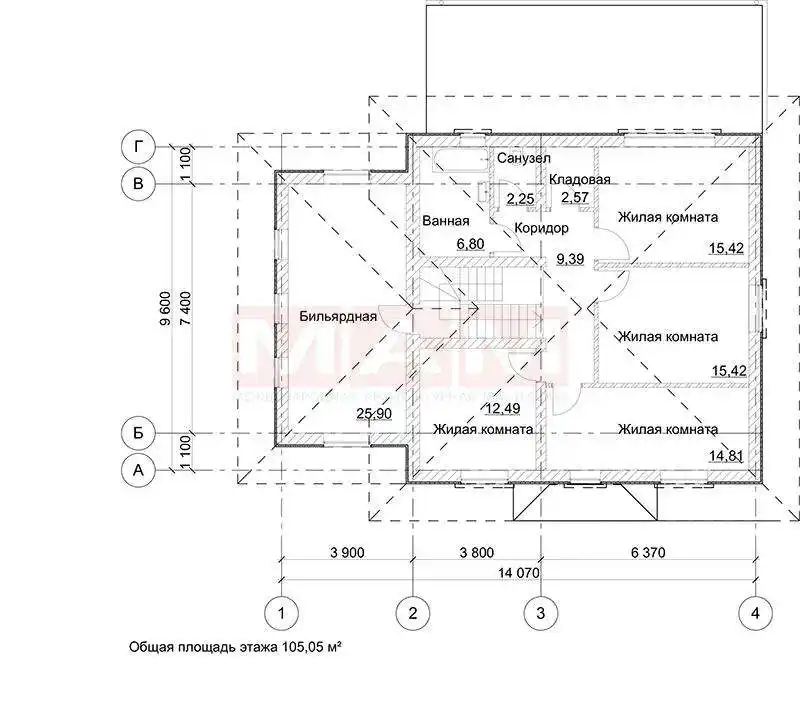 Проект дома Моторин дизайн_14