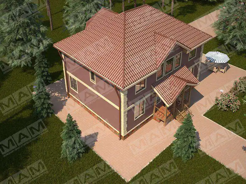 Проект дома Ригель дизайн_7