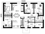 Проект дома Фора 115П_5