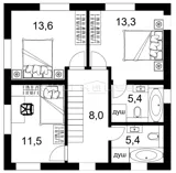 Проект дома Статус 113М_7