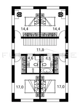 Проект дома Матрица 171_3