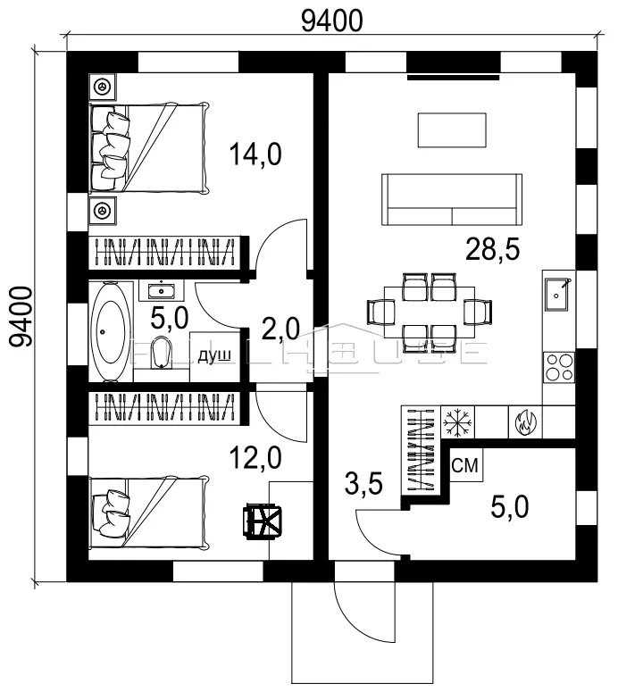 Проект Каре 70Д_3