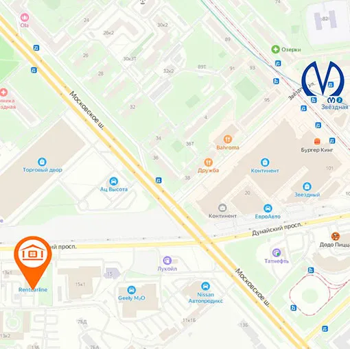 офис на карте санкт-петербурга